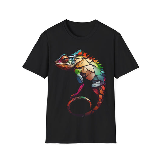 Męski T-Shirt koszulka z nadrukiem Kameleon #2