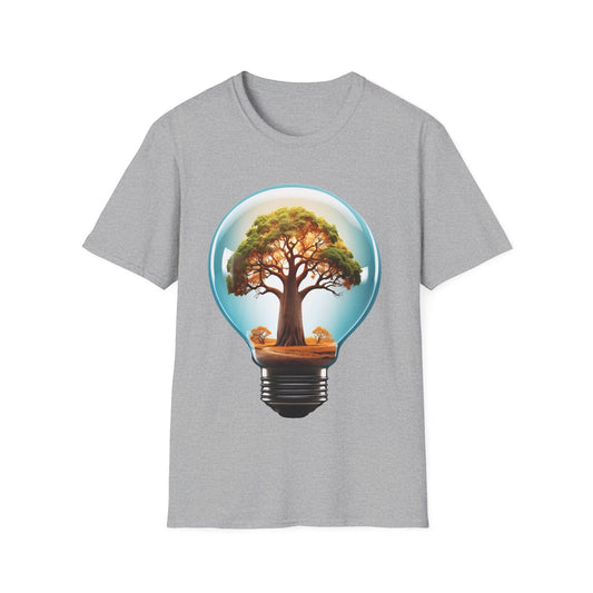 Męski T-Shirt koszulka z nadrukiem Drzewo #1