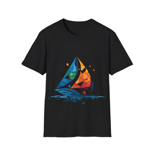 Męski T-Shirt koszulka z nadrukiem Ship #3